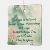 時を超える平安の祈り セラミックオーナメント (左)