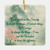 時を超える平安の祈り セラミックオーナメント (正面)