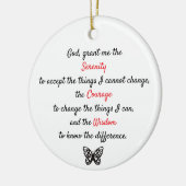 時を超える平安の祈り セラミックオーナメント (左)