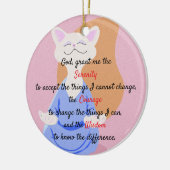 時を超える平安の祈り セラミックオーナメント (左)