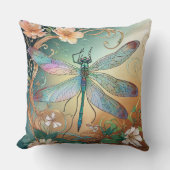 時を超える新しい優雅なトンボ クッション (正面)