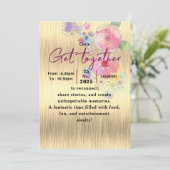 時を超える花の集まり 招待状 (スタンド正面)