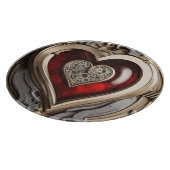 時を超える蒸気機関の愛の鼓動 カッティングボード (角)