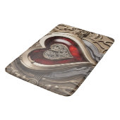 時を超える蒸気機関の愛の鼓動 バスマット (アングル)