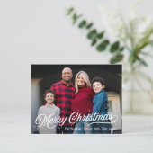 時を超える輝き クリスマス フォト ポストカード (スタンド正面)