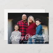 時を超える輝き クリスマス フォト ポストカード (正面/裏面)