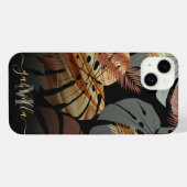 時エレガント部葉 iPhoneケース (裏面横)