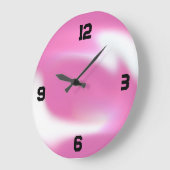 時カラフル計 ラージ壁時計 (傾斜)