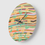 時スタイリッシュ計 ラージ壁時計 (傾斜)