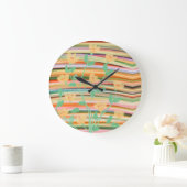 時スタイリッシュ計 ラージ壁時計 (ホーム)