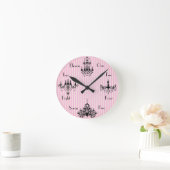 時フランスの間 ラウンド壁時計 (ホーム)