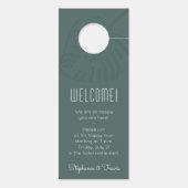 時モダン事的なモンステラは人の心を乱結婚さない ドアノブサイン (裏面)