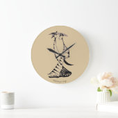 時モダン計 ラージ壁時計 (ホーム)