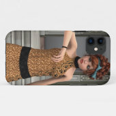 時ランニングが経つ Case-Mate iPhoneケース (裏面(横))