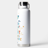 時与え間を要す素晴らしるため ウォーターボトル (背面)