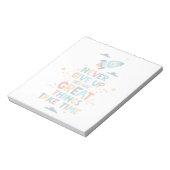 時与え間を要す素晴らしるため ノートパッド (回転)