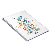 時与え間を要す素晴らしるため ノートブック (右側)