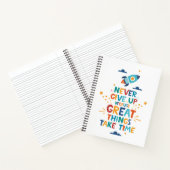 時与え間を要す素晴らしるため ノートブック (内部)