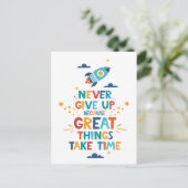 時与え間を要す素晴らしるため ポストカード (スタンド正面)