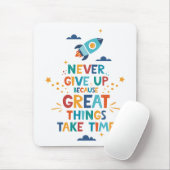 時与え間を要す素晴らしるため マウスパッド (マウス)