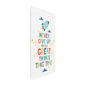 時与え間を要す素晴らしるため メタルプリント (3/4)