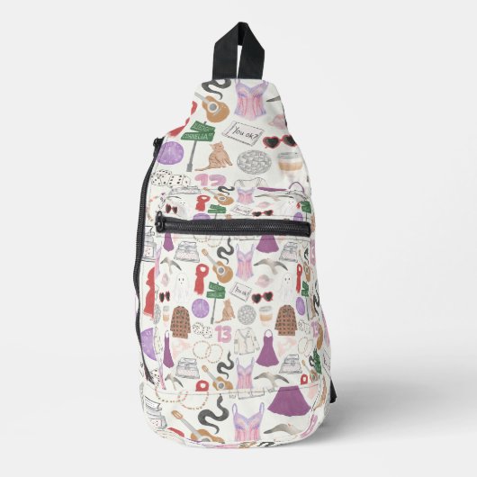 時代が逆戻りする スリングバッグ (正面)