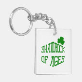 時代のシャムロック キーホルダー (正面左)