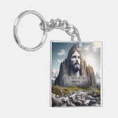 時代の岩イエス キーホルダー (正面左)