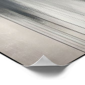 時代の抽象芸術忘れの囁き ポスター (角)