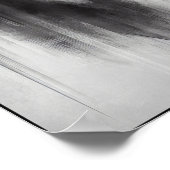 時代の抽象芸術忘れの囁き ポスター (角)