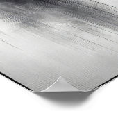 時代の抽象芸術忘れの囁き ポスター (角)