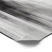 時代の抽象芸術忘れの囁き ポスター (角)