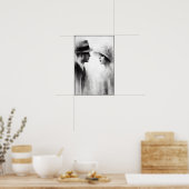 時代の抽象芸術忘れの囁き ポスター (キッチン)