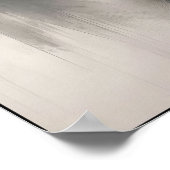 時代の抽象芸術忘れの囁き ポスター (角)