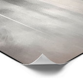 時代の抽象芸術忘れの囁き ポスター (角)