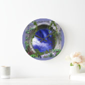 時代を超えたアストラル世界 ラージ壁時計 (ホーム)