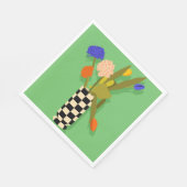 時代を超えたポット スタンダードランチョンナプキン (角)