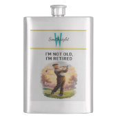 時代を超えた退職 フラスク (正面)