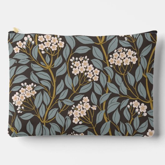 時代を超えた開花 アクセサリーポーチ (正面)