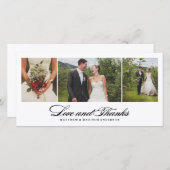 時代を超えた | お結婚礼フォトカード サンキューカード (正面/裏面)