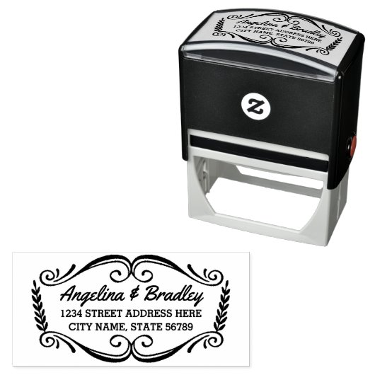 時代を超えた |差出人住所スタンプ セルフインキングスタンプ (インサイチュ)