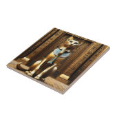 時代を超越したエジプトの金毛猫 タイル (側面)