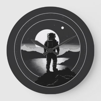 時代を超越したエレガンス：すべてのオックのための絶妙な時計 ラージ壁時計