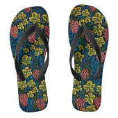 時代を超越したエレガンス:つる植物美学 ビーチサンダル (フットベッド)