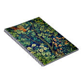 時代を超越したエレガンス:キジ – カラフルヴィンテージ・アート ノートブック (右側)