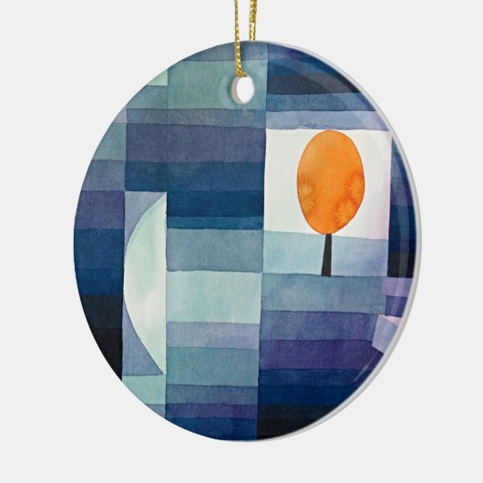 時代を超越したエレガンス:秋の前触れ セラミックオーナメント (左)