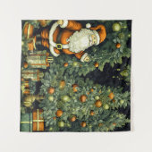 時代を超越したクリスマスのタペストリー タペストリー (正面(横))