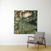 時代を超越したクリスマスのタペストリー タペストリー (インサイチュ(横))