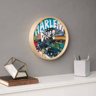 時代を超越したハーレムブルース 壁時計