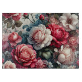 時代を超越したバラフローラチャーム カッティングボード (正面)